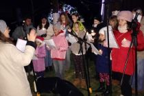 Prižig lučk na Stari Gori