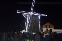 Prižig lučk na Stari Gori