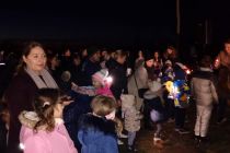 Prižig lučk na Stari Gori