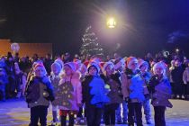 Prižig lučk v Križevcih pri Ljutomeru