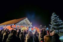 Prižig lučk v Križevcih pri Ljutomeru