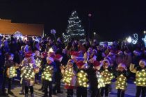 Prižig lučk v Križevcih pri Ljutomeru