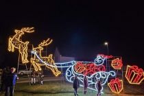 Prižig lučk v Križevcih pri Ljutomeru