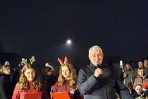 Prižig lučk v Križevcih pri Ljutomeru