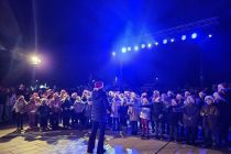 Prižig lučk v Križevcih pri Ljutomeru