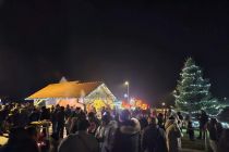 Prižig lučk v Križevcih pri Ljutomeru