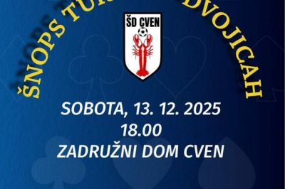 Šnops turnir v dvojicah