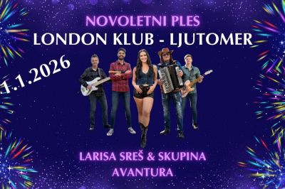 VELIKA novoletna ZABAVA z Lariso Sreš in skupino Avantura