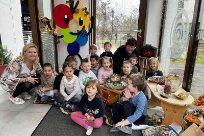 Vonj zelišč v vrtcu Mala Nedelja