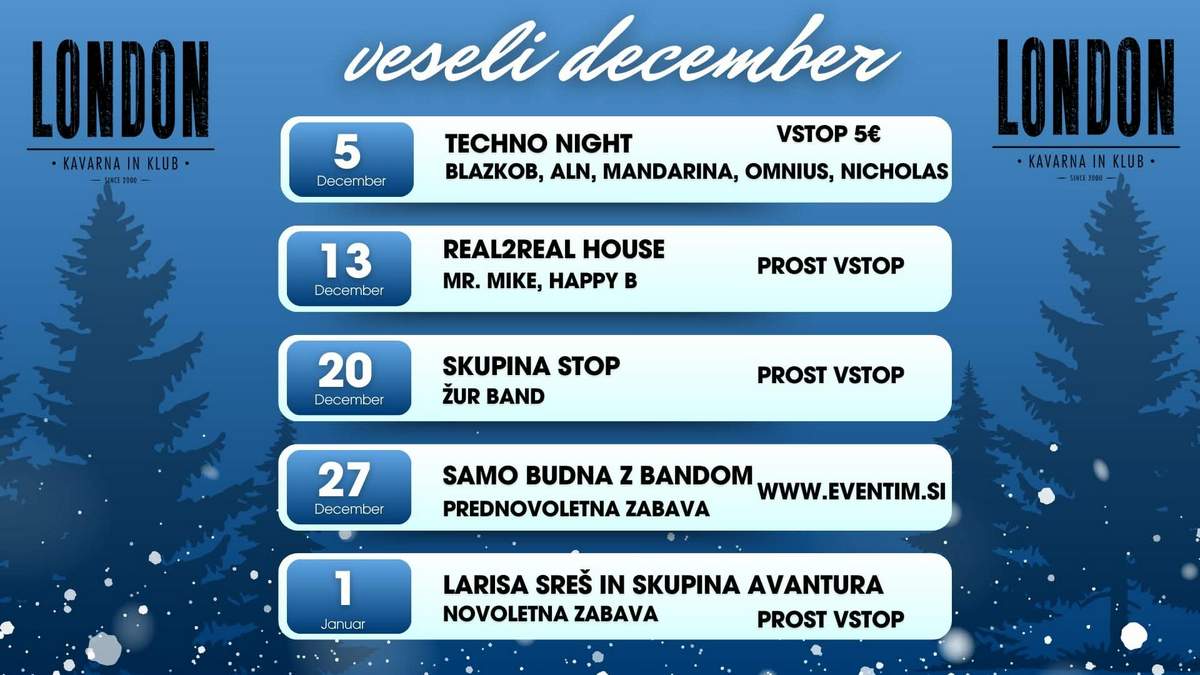 Veseli december v London by Gaš