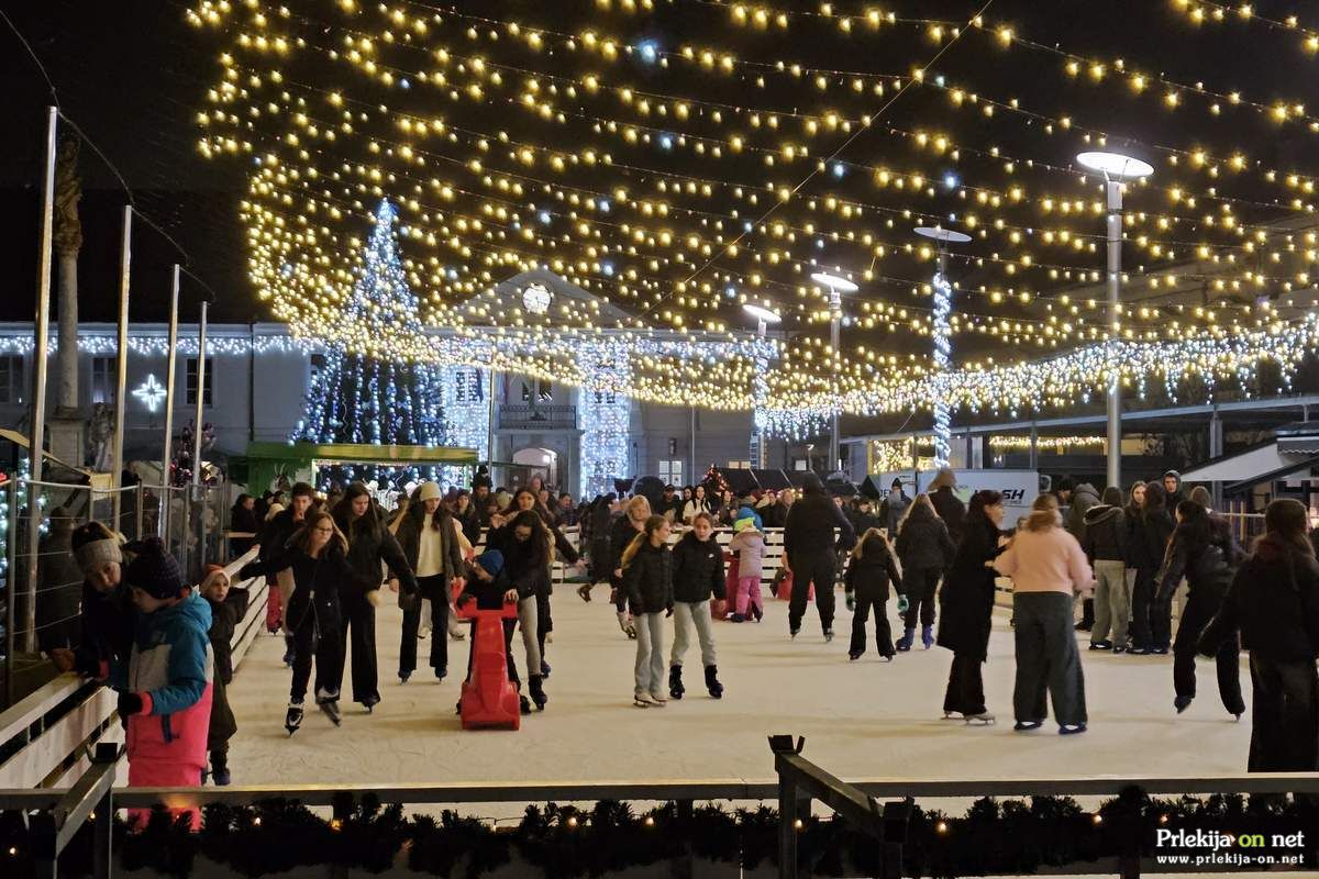 Odprtje drsališča v Ljutomeru Odprtje drsališča v Ljutomeru