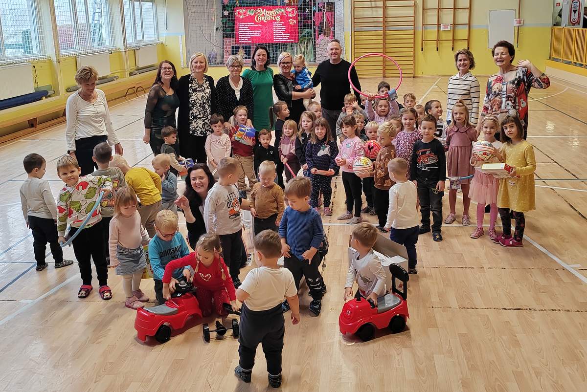 Vrtec Grozdek Kapela prejel donacijo podjetja INRO