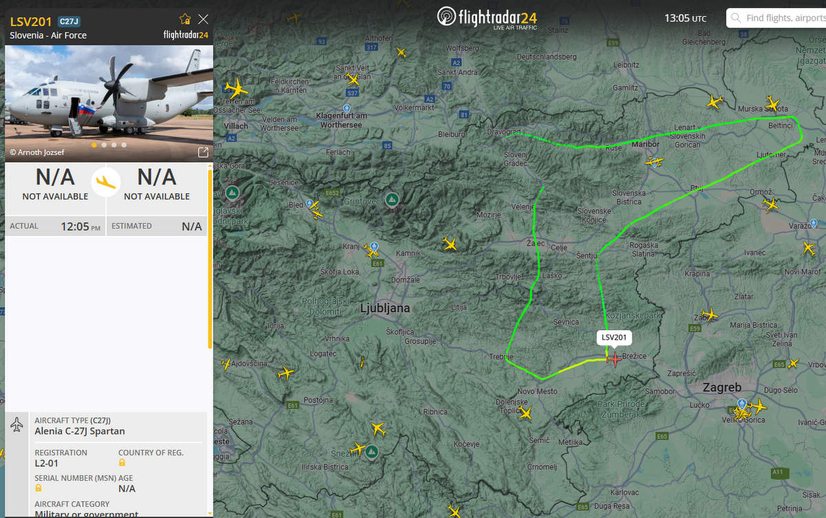 Let letala C-27J Spartan