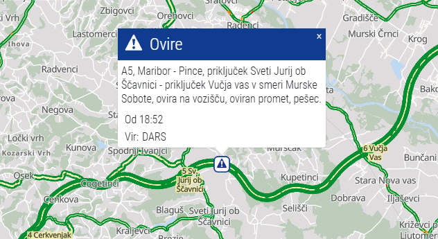 Pešec na avtocesti