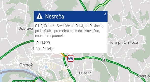 Promet je oviran