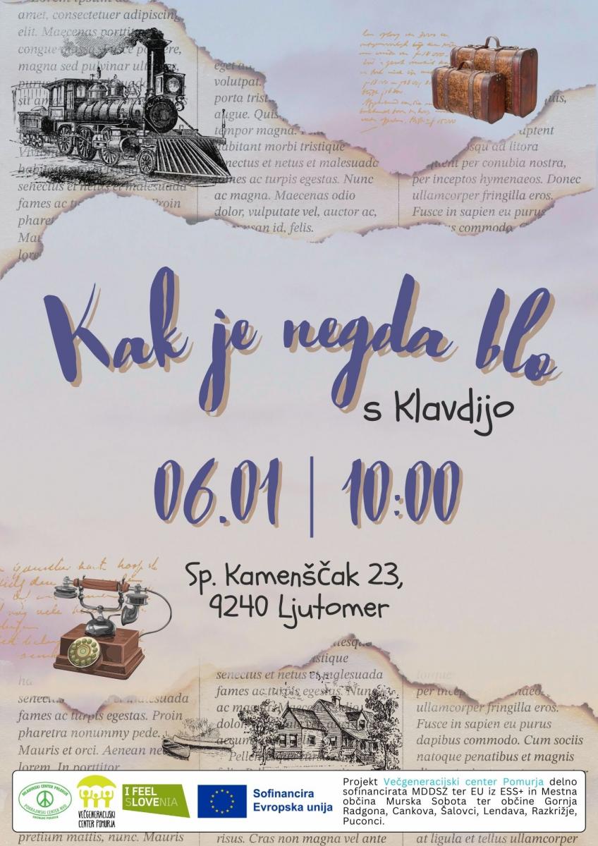Kak je negda blo s Klavdijo