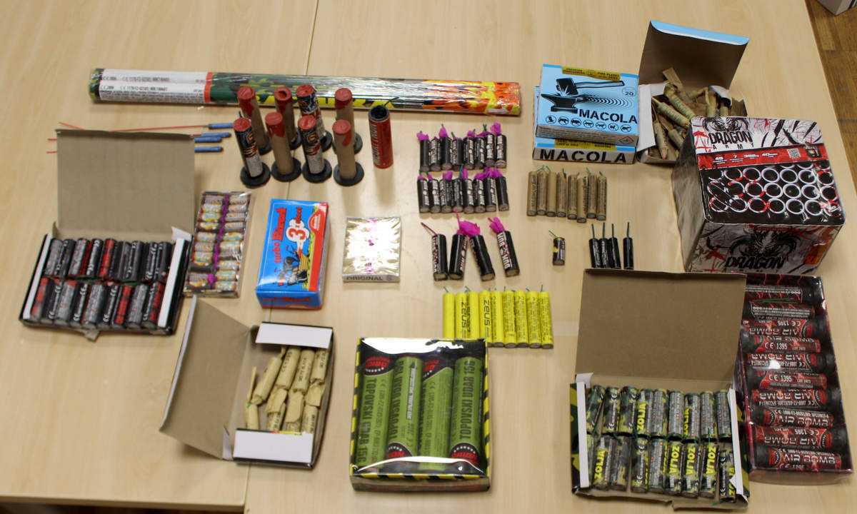 Zasežena pirotehnika