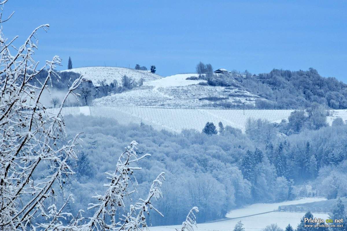 Sneg v Prlekiji
