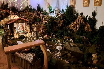 Jaslice v samostanu