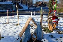 Praznična okrasitev pri Mali Nedelji