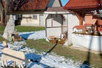 Praznična okrasitev pri Mali Nedelji