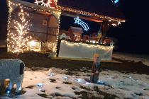 Praznična okrasitev pri Mali Nedelji