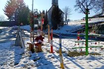 Praznična okrasitev pri Mali Nedelji