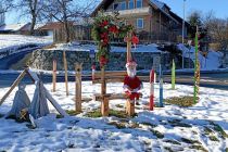 Praznična okrasitev pri Mali Nedelji