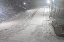 Priprava skakalnice v Juršincih