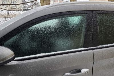 Žled in poledica v Prlekiji