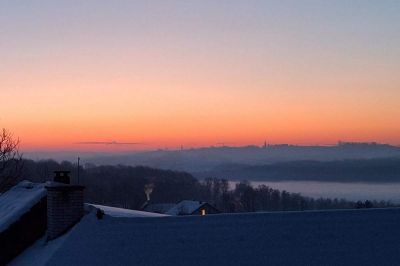 Temperature so bile krepko pod lediščem