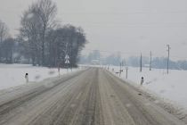 Žled in poledica v Prlekiji