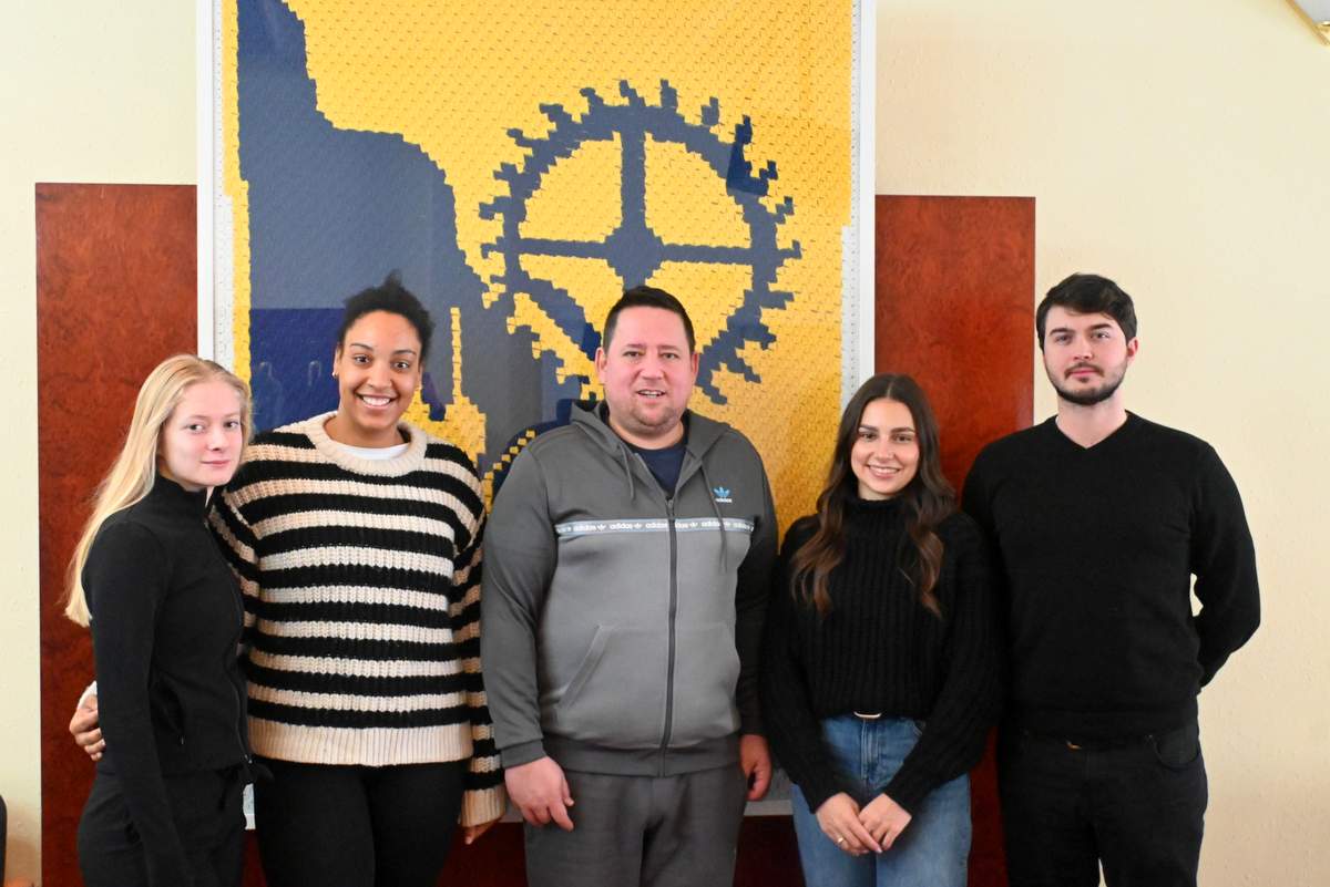 Župan Občine Beltinci Marko Virag je gostil predstavnike Društva mladih Beltinci 