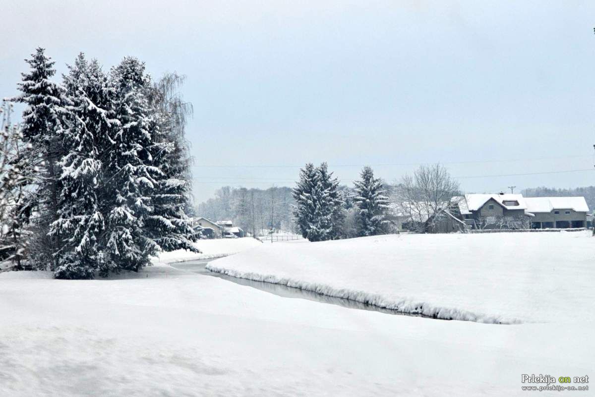 Sneg v Prlekiji