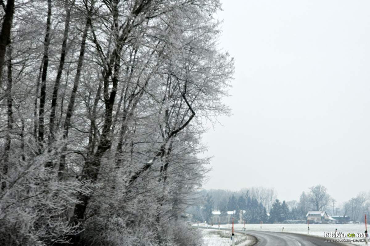Odvoz je moten zaradi vremenskih razmer