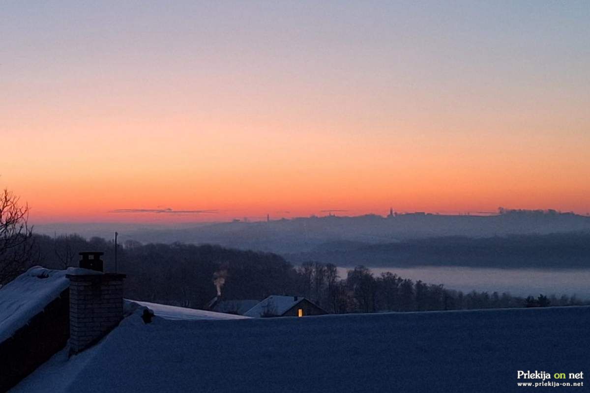 Temperature so bile krepko pod lediščem Temperature so bile krepko pod lediščem