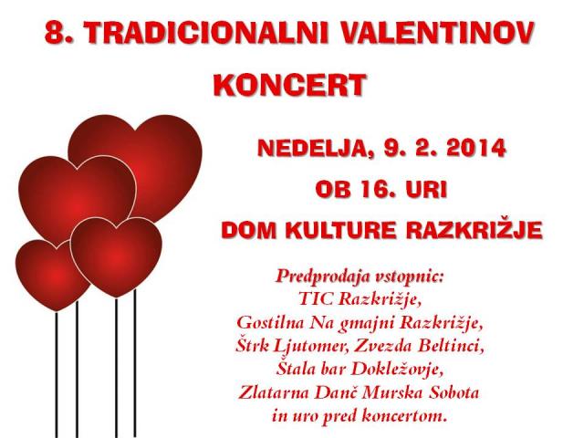 8. TRADICIONALNI VALENTINOV KONCERT