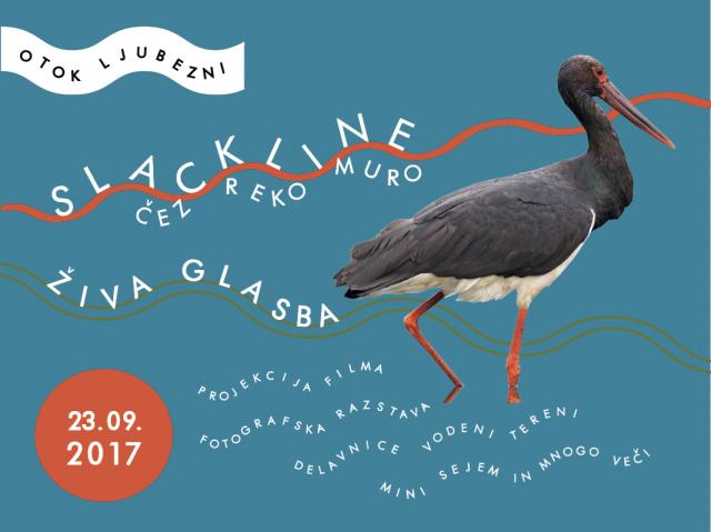 Adrenalinski podvig »slackline« čez reko Muro