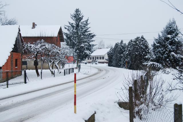 Cesta, ki pelje skozi naselja Šalinci, Krištanci in Grlava, foto: Janče Gartner