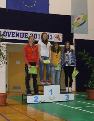 Ana Šterman je stopila na najvišjo stopničke Ana Šterman je stopila na najvišjo stopničke