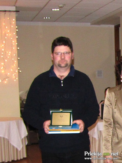Andrej Gorjak na podelitvi priznanj Naj športnik leta 2010 Andrej Gorjak na podelitvi priznanj Naj športnik leta 2010