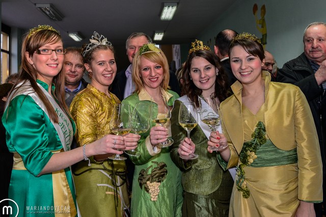 Prireditve so se udeležile tudi vinske kraljice Prireditve so se udeležile tudi vinske kraljice