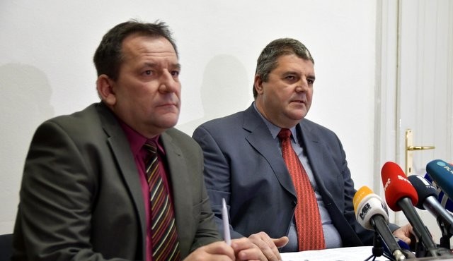 Miran Šadl in Robert Munda Miran Šadl in Robert Munda