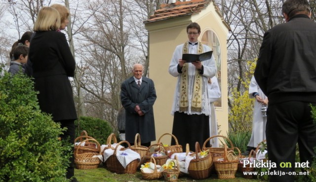 Velikonočni blagoslov na Sp. Kamenščaku