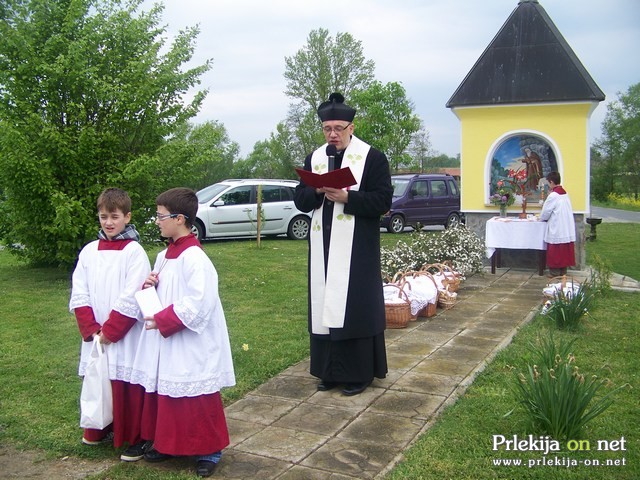 Velikonočni blagoslov v Bučkovcih Velikonočni blagoslov v Bučkovcih