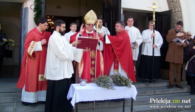 Blagoslov zelenja in butar Blagoslov zelenja in butar