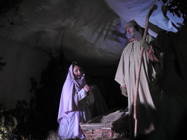 Božična noč pri Ivanovem izviru na Razkrižju