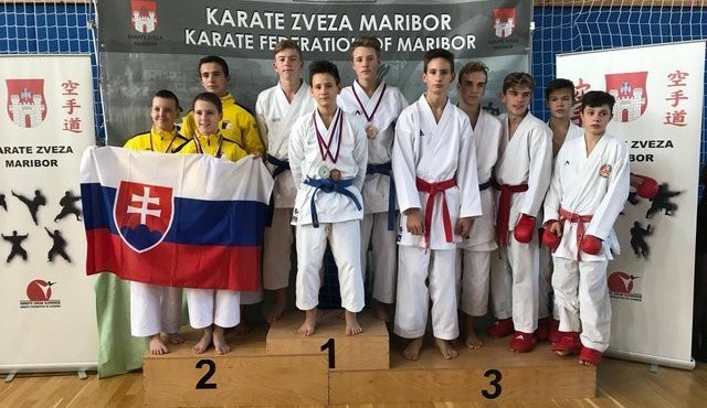 Karateisti Gornje Radgone na Maribor Open 2017