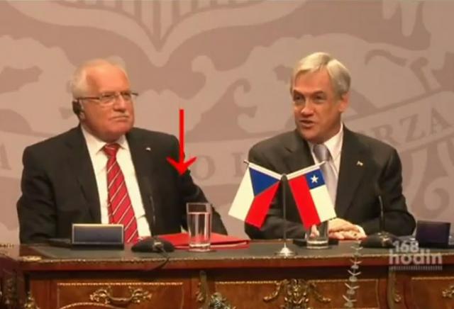 Češki in čilski predsednik