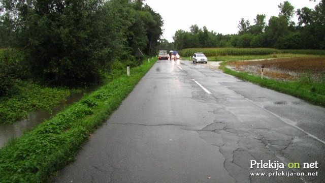 Cesta Razkrižje - Srednja Bistrica je ponovno prevozna Cesta Razkrižje - Srednja Bistrica je ponovno prevozna